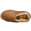 Men's Aiden Faux Wool Lined Microsuede Clog Slipper
