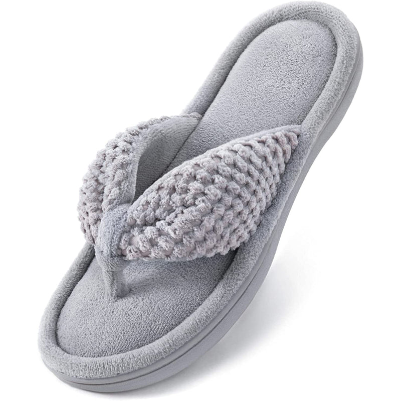 Women's Bubble Stitch Thong Slipper – RockDove Footwear