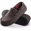 RockDove Men's Flannel Lined Memory Foam Loafer Slipper