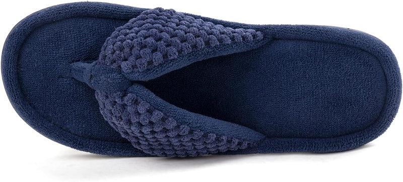 Women's Bubble Stitch Thong Slipper – RockDove Footwear