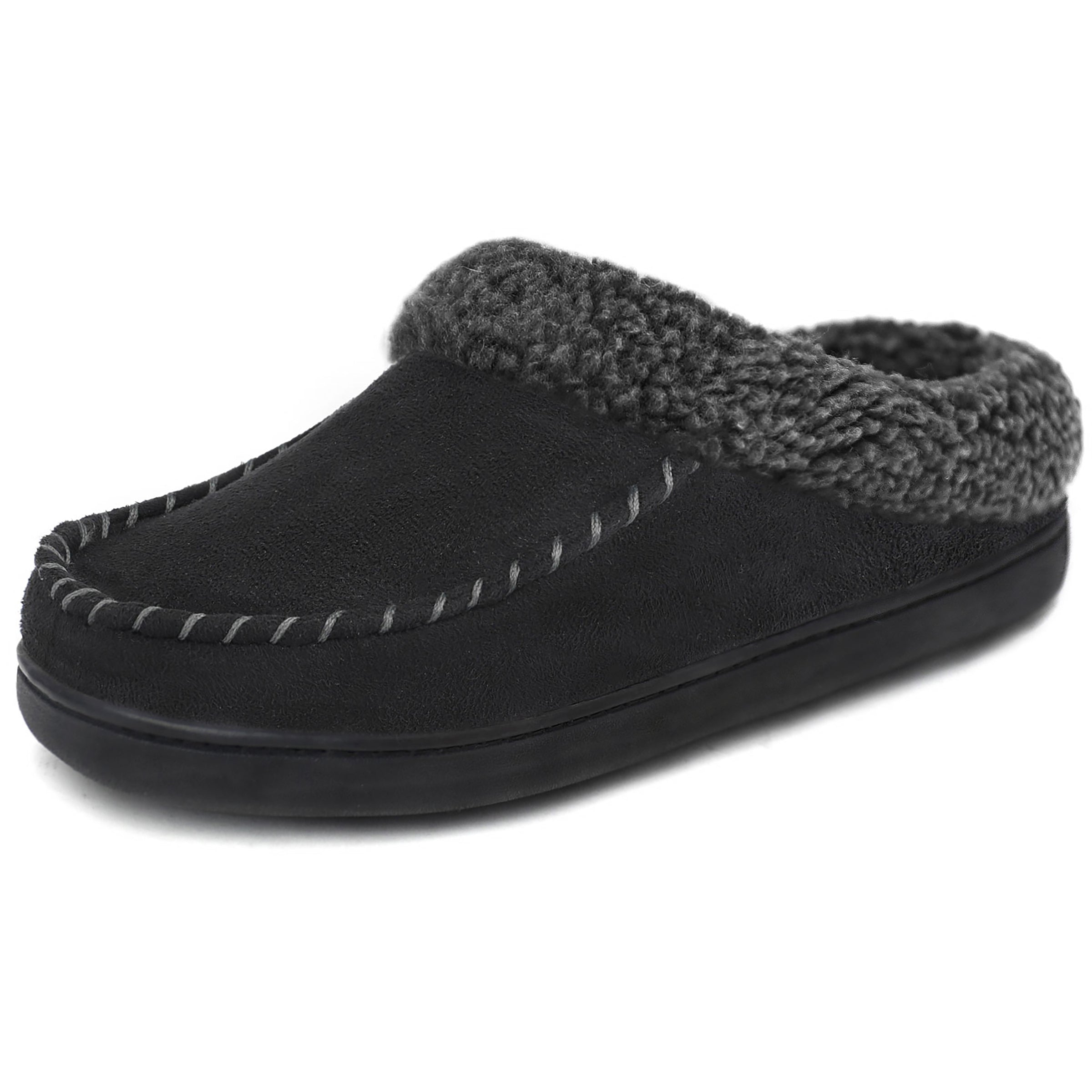 Toe Clog Men's Dearfoam Wide Width Slippers Dearfoam Wide
