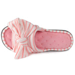 Women's Coral Band Slide with Oversized Bow