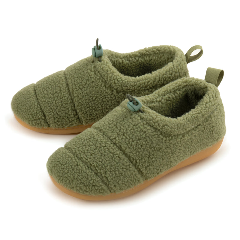 Women's Camper Moc Slipper with Adjustable Drawstring