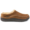 Men's Aiden Faux Wool Lined Microsuede Clog Slipper