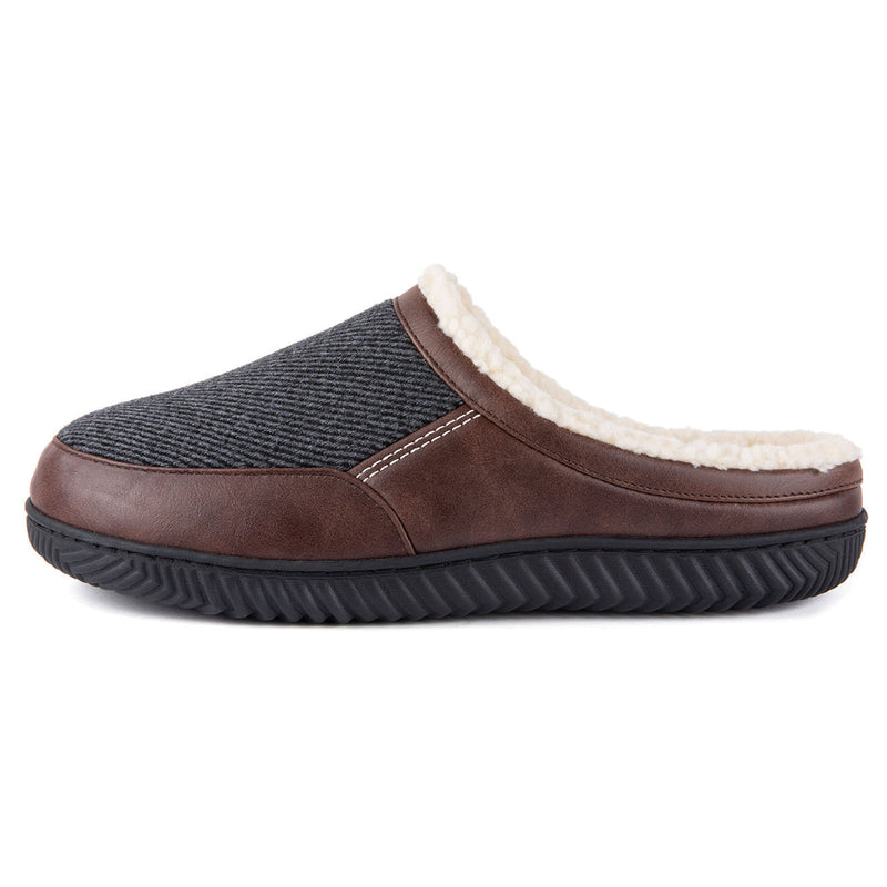 Men's Colton Sherpa Lined Clog Slipper